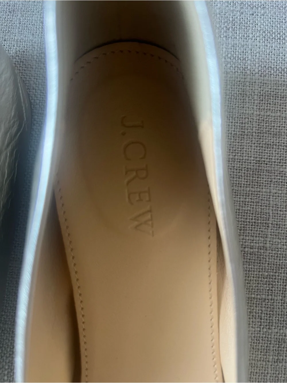 J. Crew Gold Metallic Ballet Flats, women’s 6.5, office, casual, quiet luxury